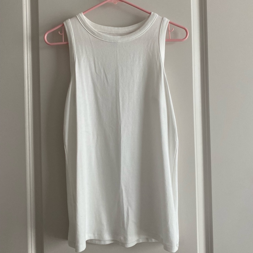 Soft white tank top